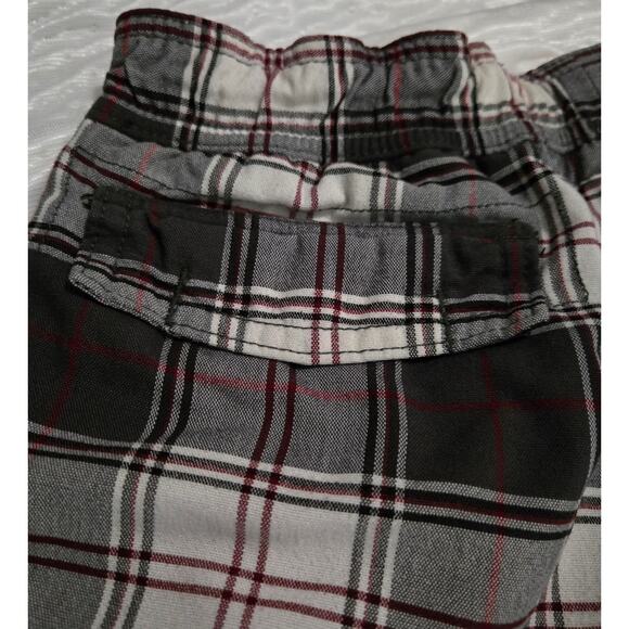 Abercrombie Plaid Pajama Pants Size Medium Polyester Flame Resistant - Picture 9 of 10